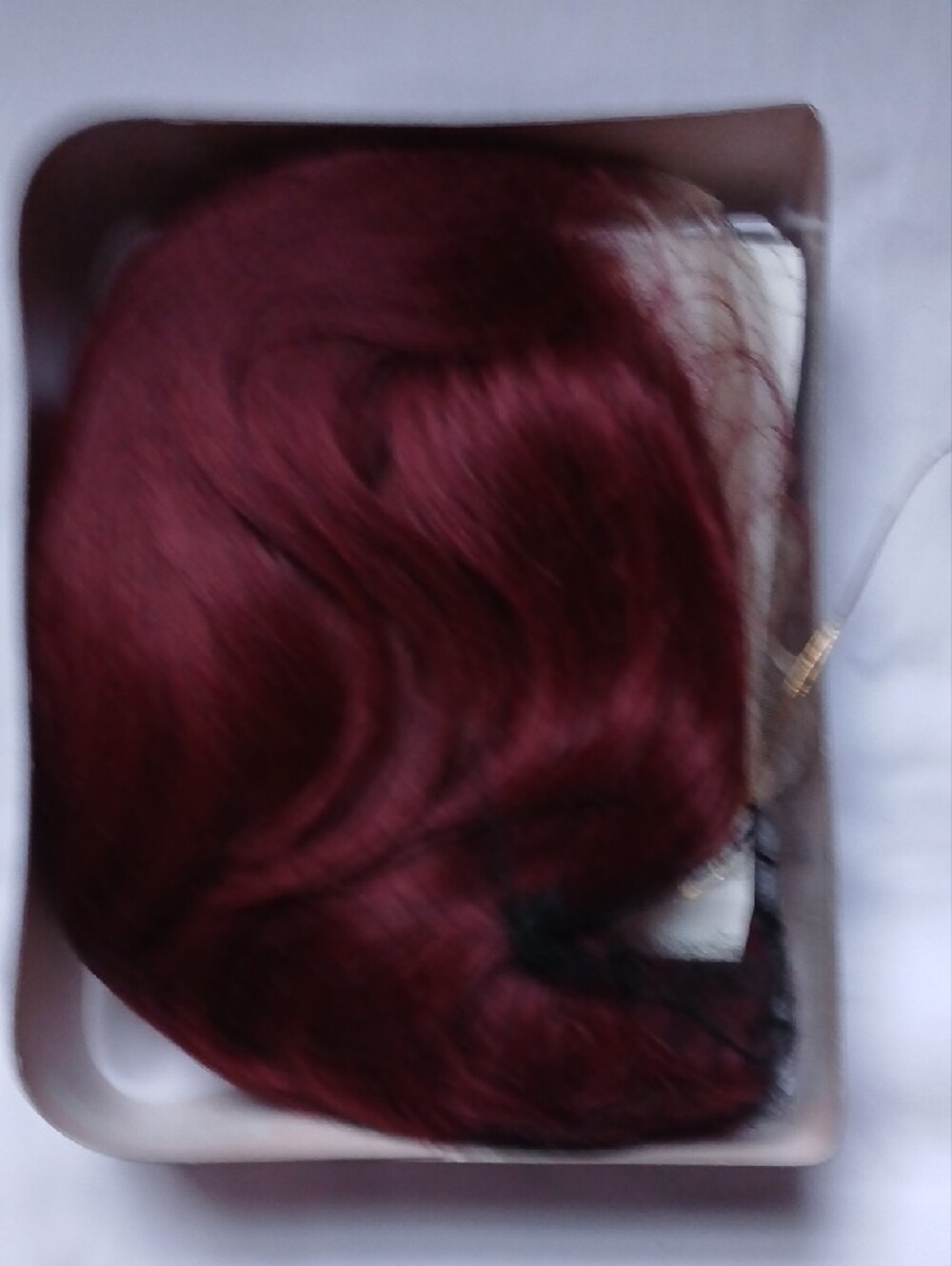 Perfect Hairline Luxy Red Velvet Lace Wig - Red Velvet - Picture 4 of 5